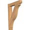 Ekena Millwork Funston Smooth Arts and Crafts Outlooker, Western Red Cedar, 5 1/2"W x 26"D x 34"H OUT06X26X34FST03SWR - alternate 1